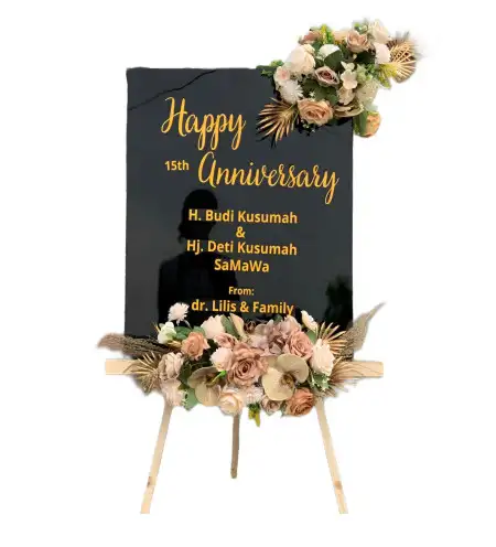 Papan Bunga Akrilik Cipelah